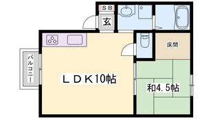 ハイツ４７の物件間取画像